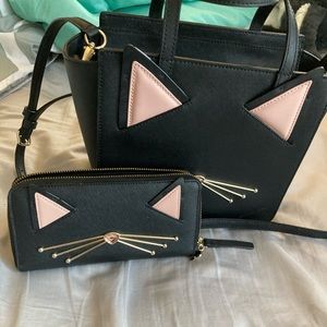 Kate Spade Hayden handbag and Neda wallet